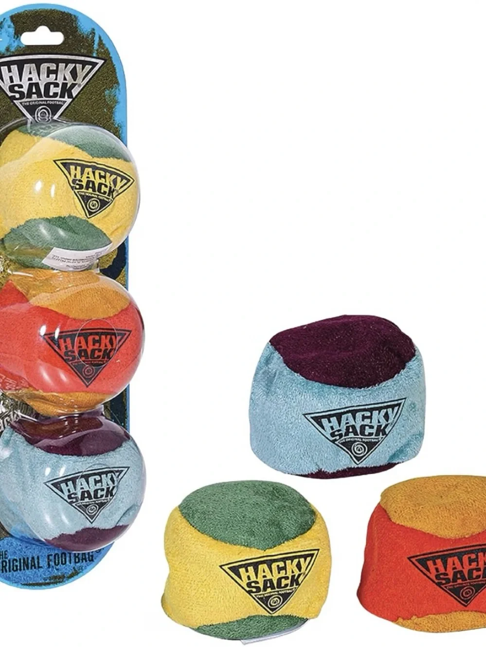 Colorful Footbag Set - Multi-Color